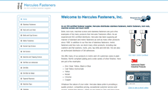 Desktop Screenshot of herculesfastenersinc.com